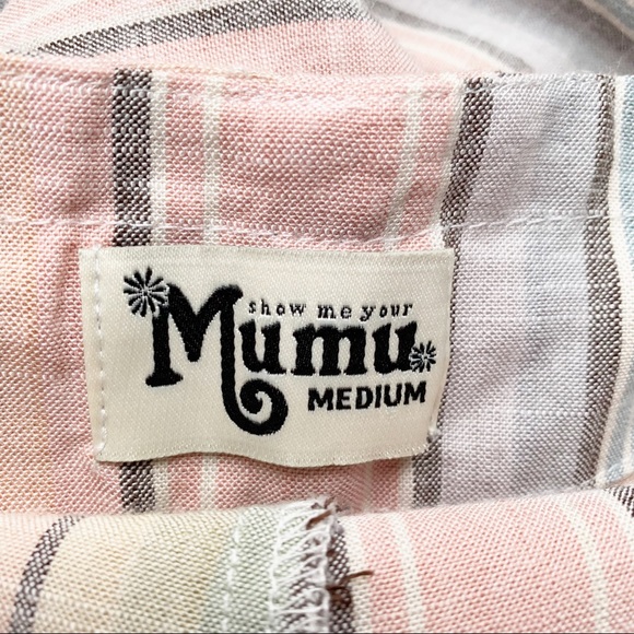 Show Me Your Mumu Peterson Pant Nevada Stripe Flux Medium - Picture 7 of 8